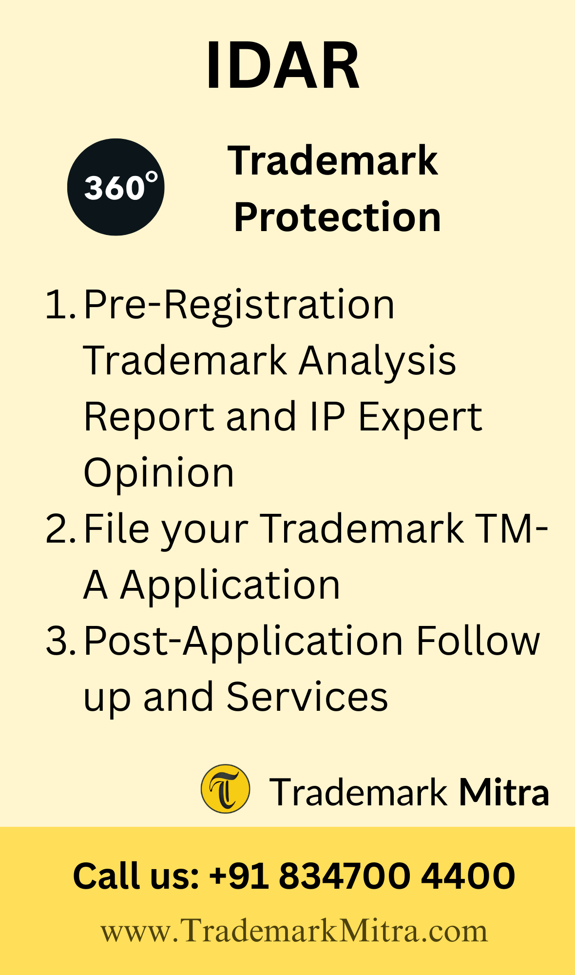 360 degree trademark protection in idar