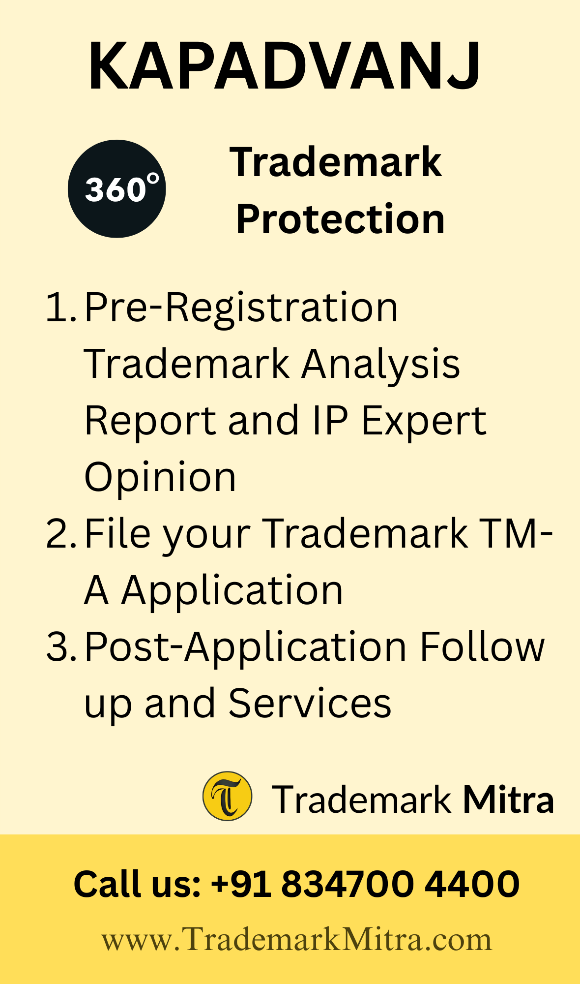 360 degree trademark protection in kapadvanj
