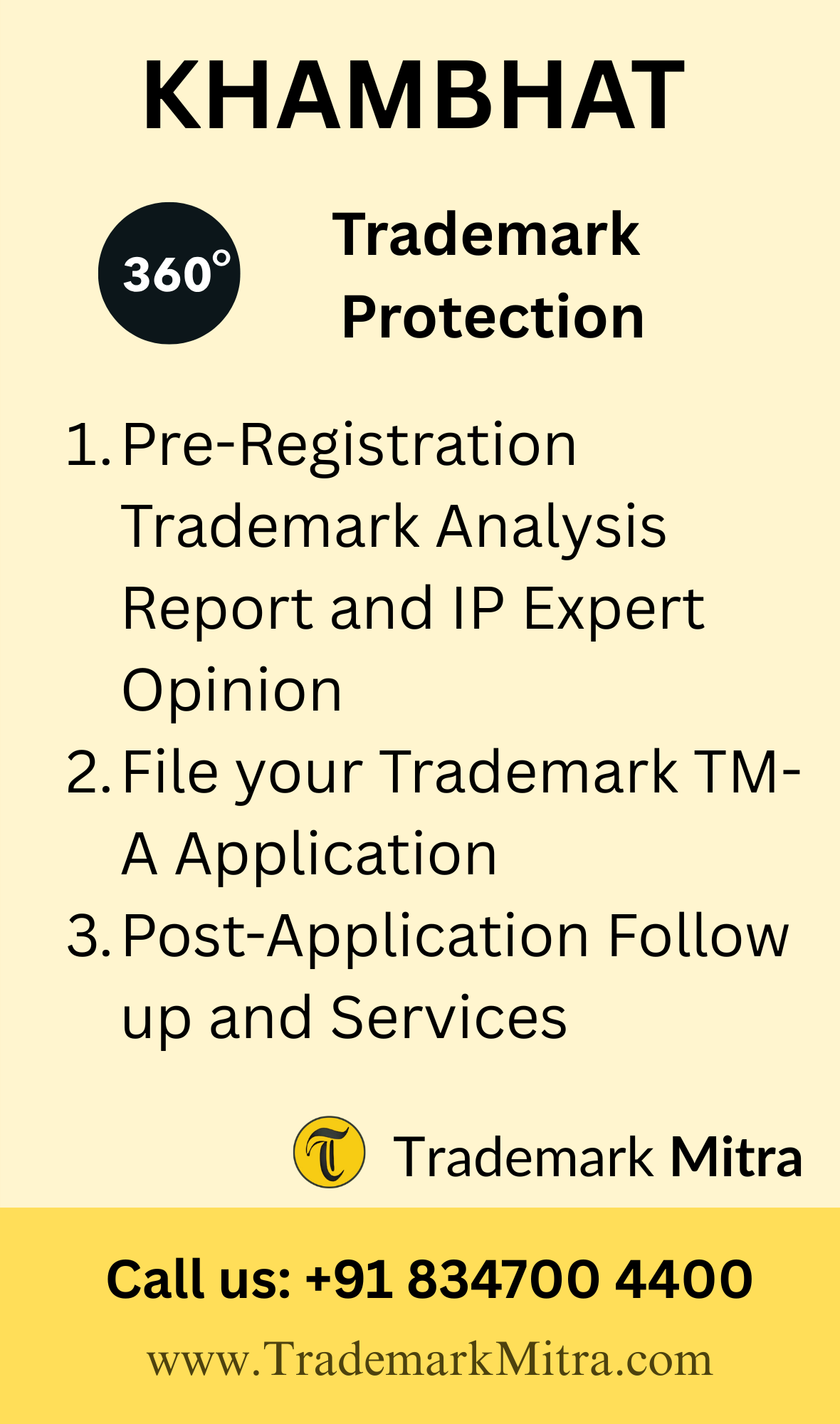 360 degree trademark protection in khambhat