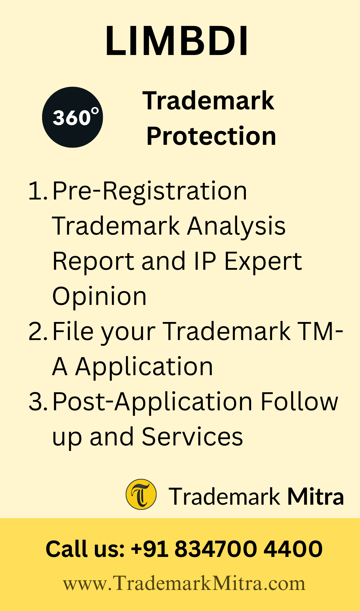 360 degree trademark protection in limbdi