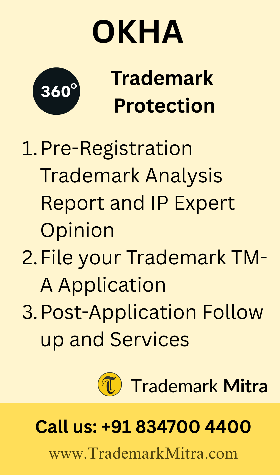 360 degree trademark protection in okha