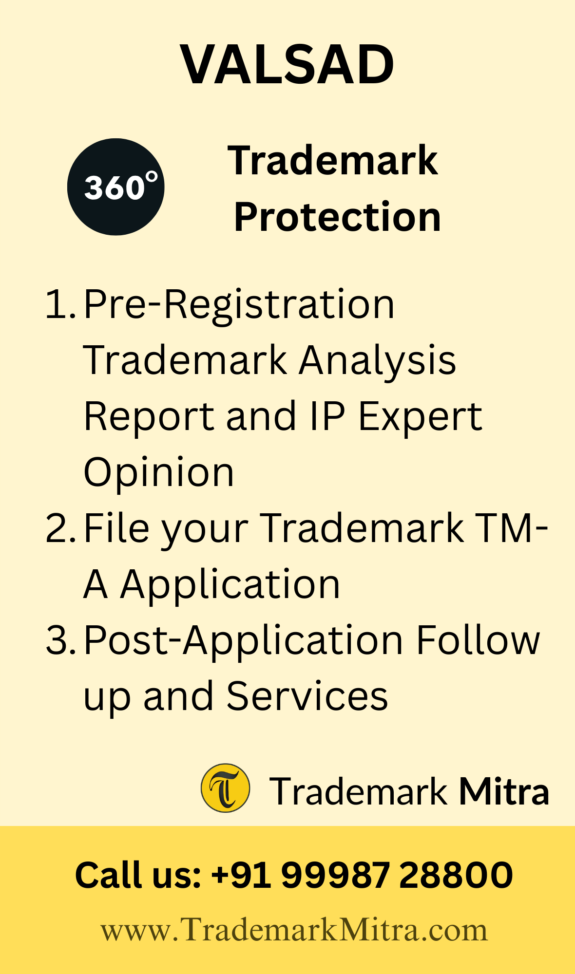 360 degree trademark protection in valsad